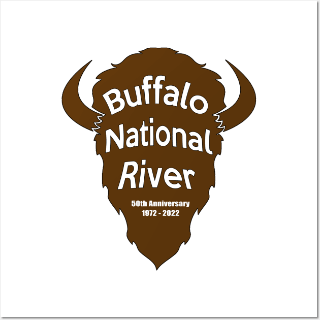 The Buffalo National River 50th Anniversary Wall Art by Arkansas Shop